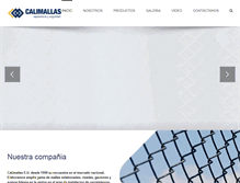 Tablet Screenshot of calimallas.com